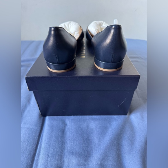 Ralph Lauren Purple Label Women’s Navy Ballet Flat, 40.5 EU - Picture 5 of 7